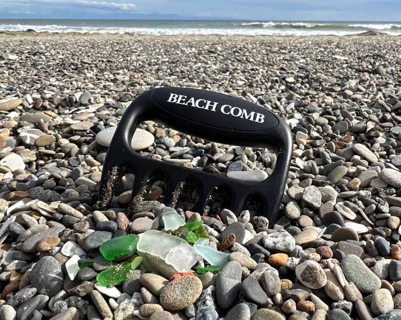 Beach Comb Hand-Held Beach Rake Great for finding sea glass and shells in the pebbles image 4