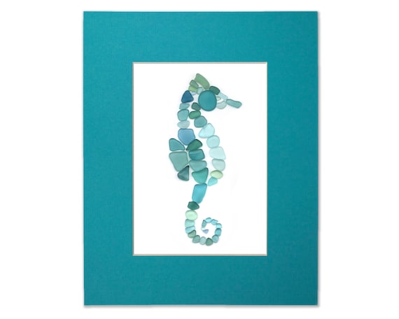 Crystal Art CA Card - Seahorse