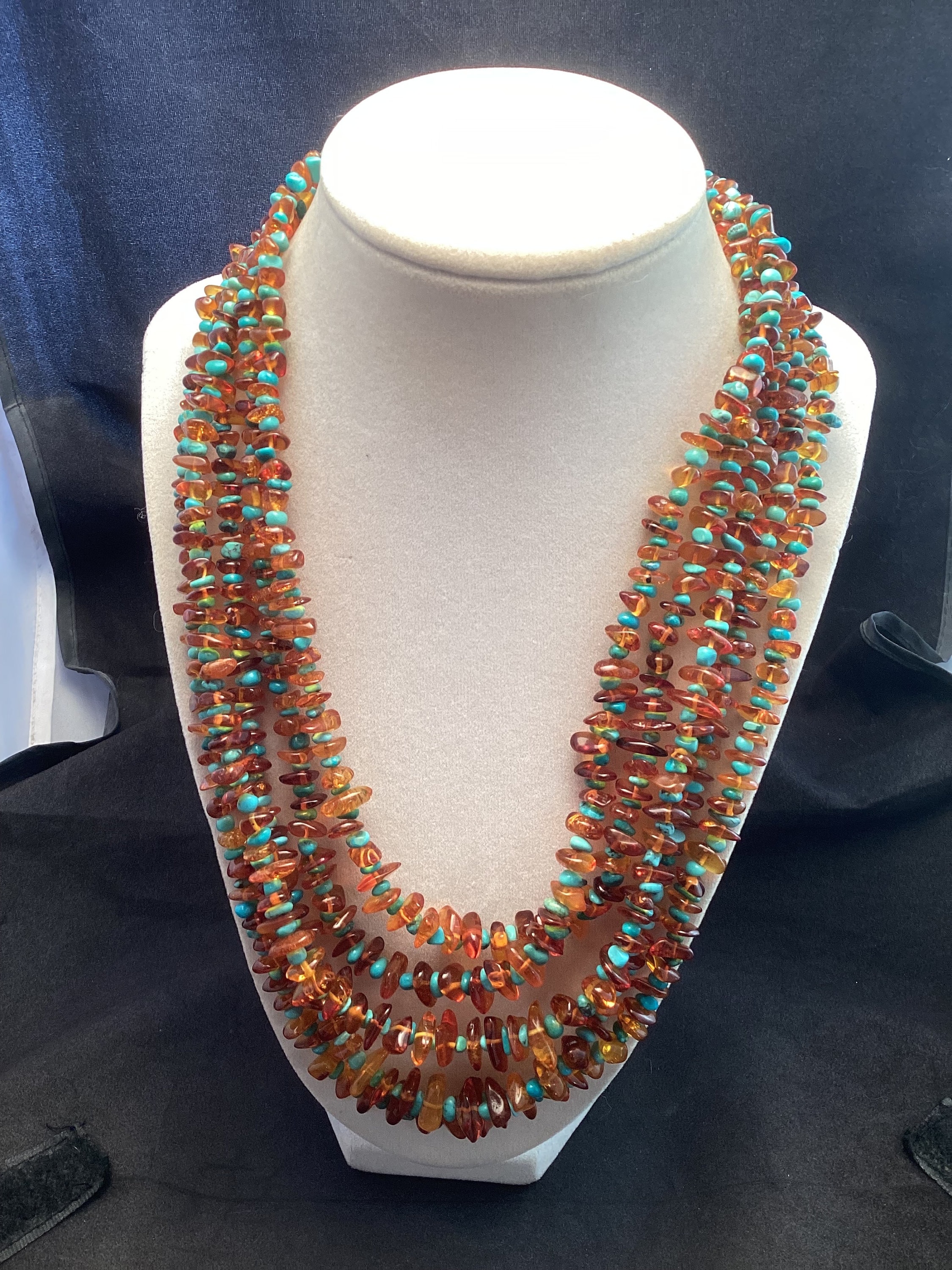 Gorgeous Sterling Silver Mine Finds by Jay King 5 Strand