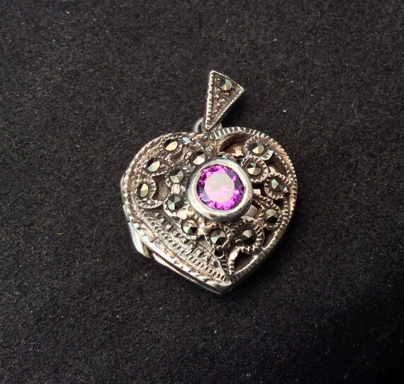 925 fas heart necklace