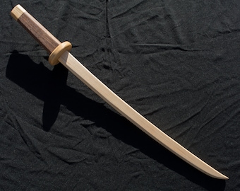 Japanese Wakizashi - Handmade Wooden Sword