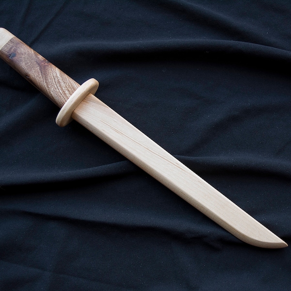 Japanese Tanto Knife - Handmade Wooden Sword