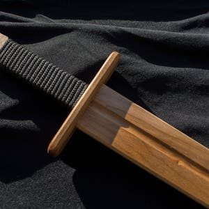 Knights Toy Sword & Shield Handmade Wooden Sword image 3