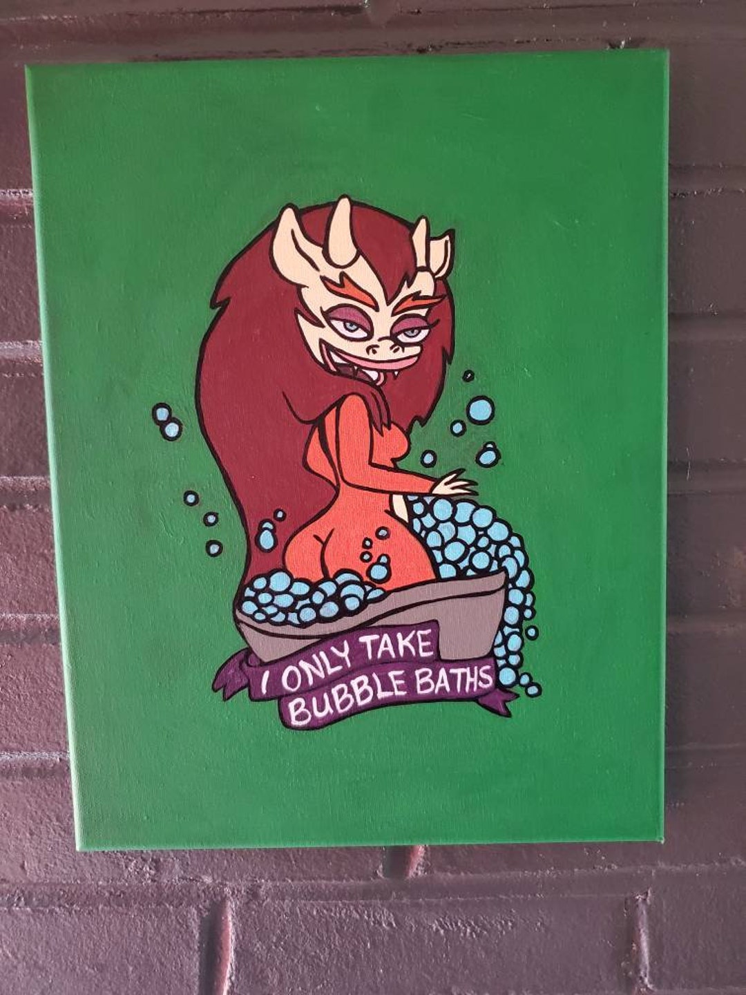 Hormone Monster Bubble Bath Painting - Etsy