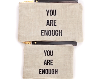 You Are Enough Clutch