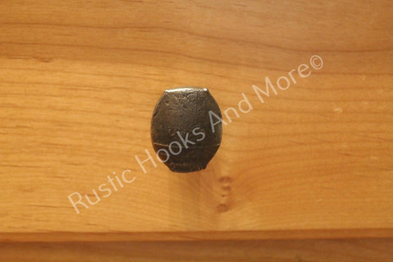 Railroad Spike Cabinet Knob, Railroad Spike Drawer Pull, Railroad Spike, Rustic Drawer Pull, Unique Drawer Pull, Unique Knob, Cabinet Knob. image 5