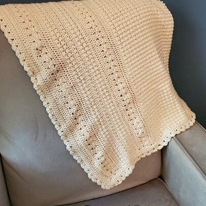Baby Blanket, Crochet pattern, Crochet Baby Blanket, Baby Blanket Pattern, Crochet Pattern, Heirloom Baby Blanket, Baby Shower Gift image 2