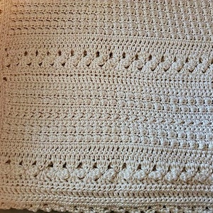 Baby Blanket, Crochet pattern, Crochet Baby Blanket, Baby Blanket Pattern, Crochet Pattern, Heirloom Baby Blanket, Baby Shower Gift image 5