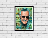 Stan The Man - 12" x 16" Artist Edition Giclée Print - LIMITED