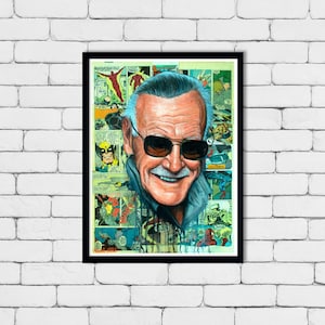 Stan The Man - 12&quot; x 16&quot; Artist Edition Giclée Print - LIMITED