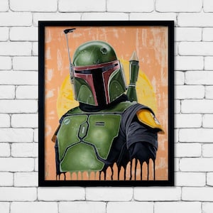 The Bounty Hunter - 16&quot; x 20&quot; Original Oil Painting - FRAME INCLUDED