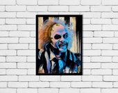 Beetlejuice - LIMITED 12" x 16"  High Quality Artist Edition Giclée Print