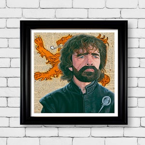 The Lion - High Quality 12&quot; x 12&quot; Artist Edition Giclée  Print