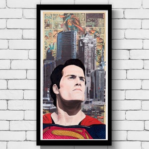 Zoon van Krypton - Hoge kwaliteit Artist Edition Giclée Print