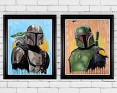 The Bounty Hunters - High Quality Artist Edition Print Set