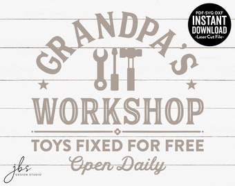 Download Papas Workshop Svg Etsy