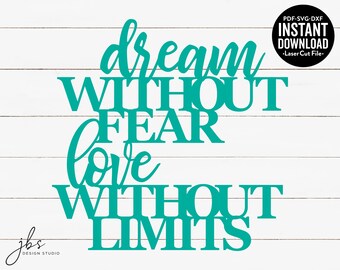 Dream Without Fear Etsy