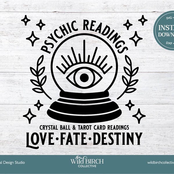 Psychic Svg - Etsy
