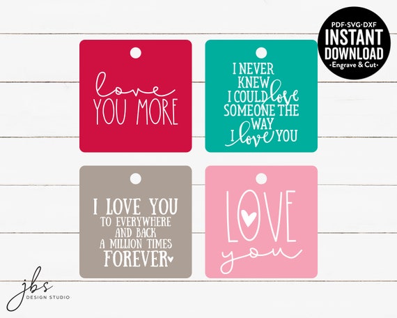 Free Love You Keychains Svg
