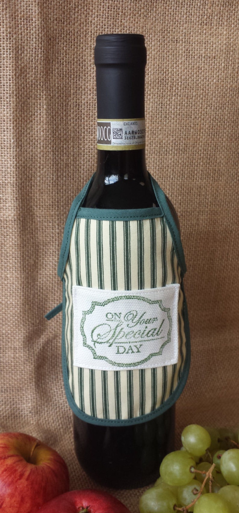 Wine Bottle Apron on Your Special Day Novelty Gift Unique Etsy Ireland
