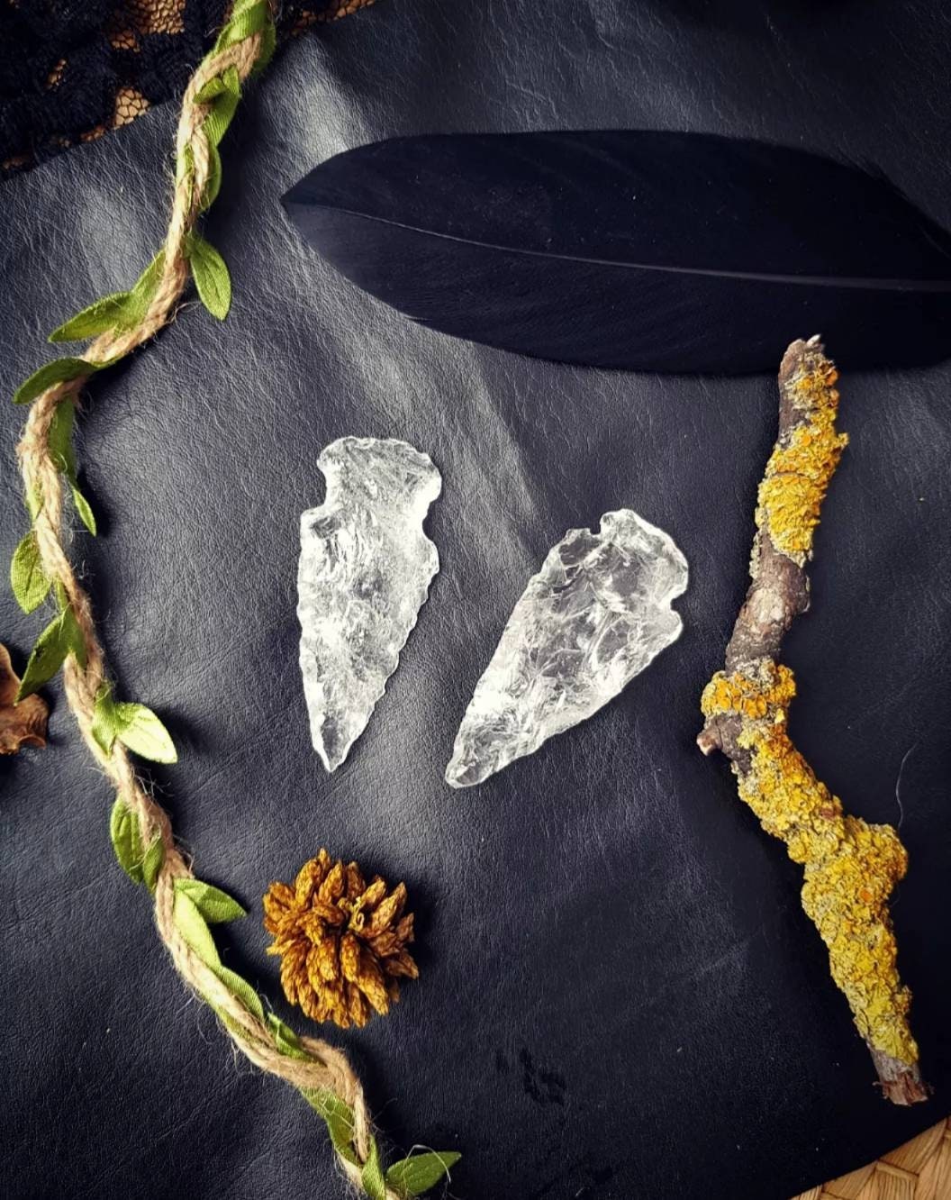 Pierres Naturelles Flèches de Quartz Blanc