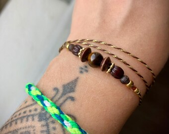 Joia 2 em 1: colar ou pulseira com pedras de aço inoxidável, perfeita para o Natal, como presente para professores, madrinhas ou aniversários.