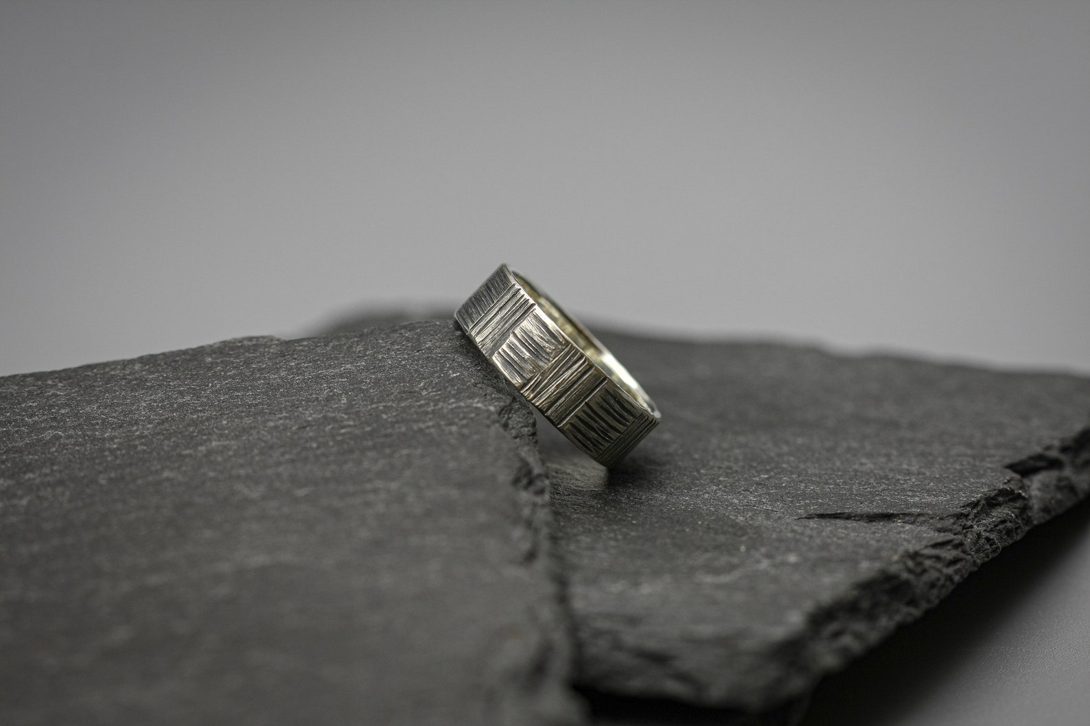 Viking Silver Ring Brutalist Men Ring Sterling Silver Band Etsy UK