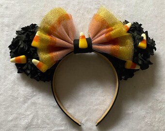 Candy corn flowers Mouse ears (inspired)