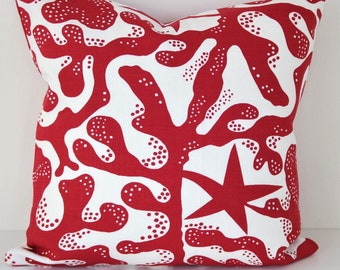 Double sided up to 20&#39;&#39; ARISTIDIA pillow case, made of Josef Frank, Svenskt Tenn linen fabric, fits 50x50 to 40x40 cm (20&#39;&#39; to 16&#39;&#39;)