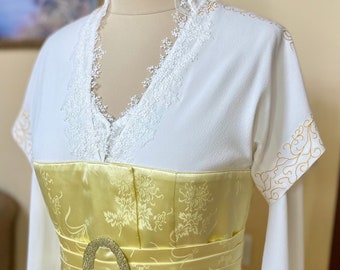 Titanic Edwardian yellow dress