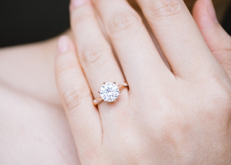 1 carat moissanite 1 carat moissanite