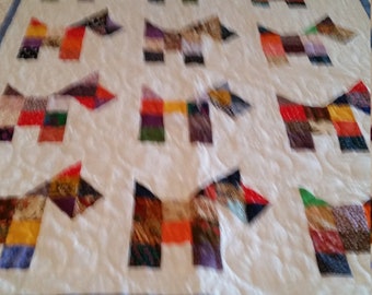 Scottie Dog Quilt Etsy