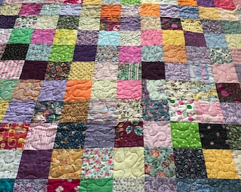 Scrappy  multicolor Quilt
