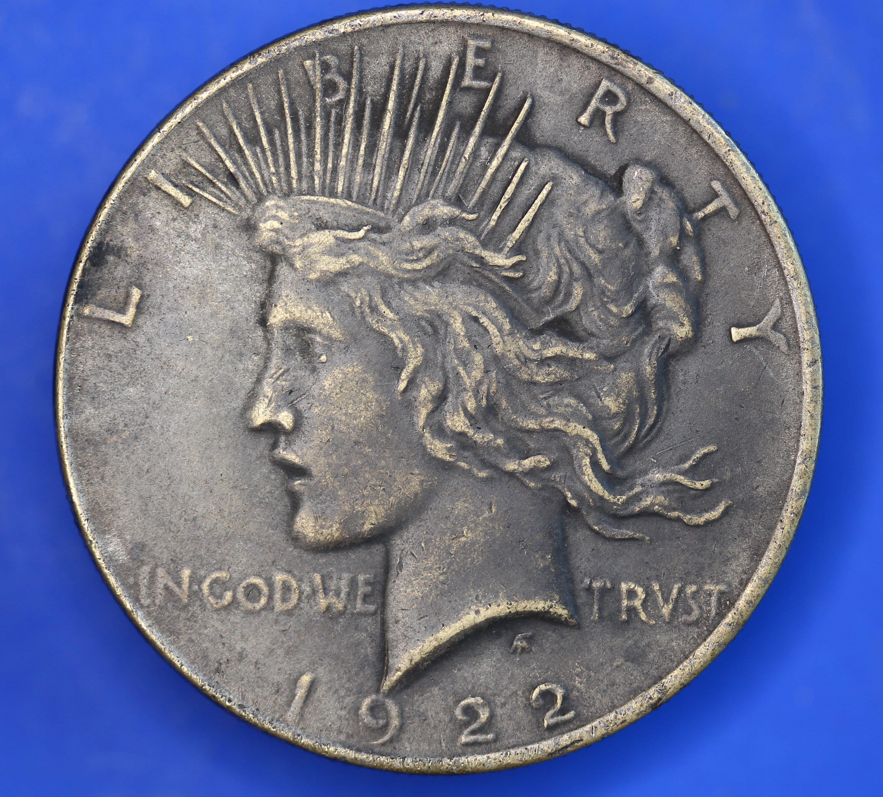 【激レア】THREE FACE アラスカ ラインクルーマン ヴィンテージ Two-sided 1922 US Dollar Double Headed Two Face Magic Trick Coin