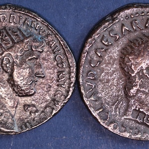 2 REPRODUCTION Roman coins, Dupondius - Nero & Hadrian [2MRC]