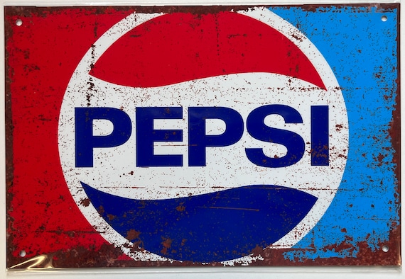 PEPSI ヴィンテージサイン VINTAGE PEPSI METAL SIGN 16 x 10 | eBay