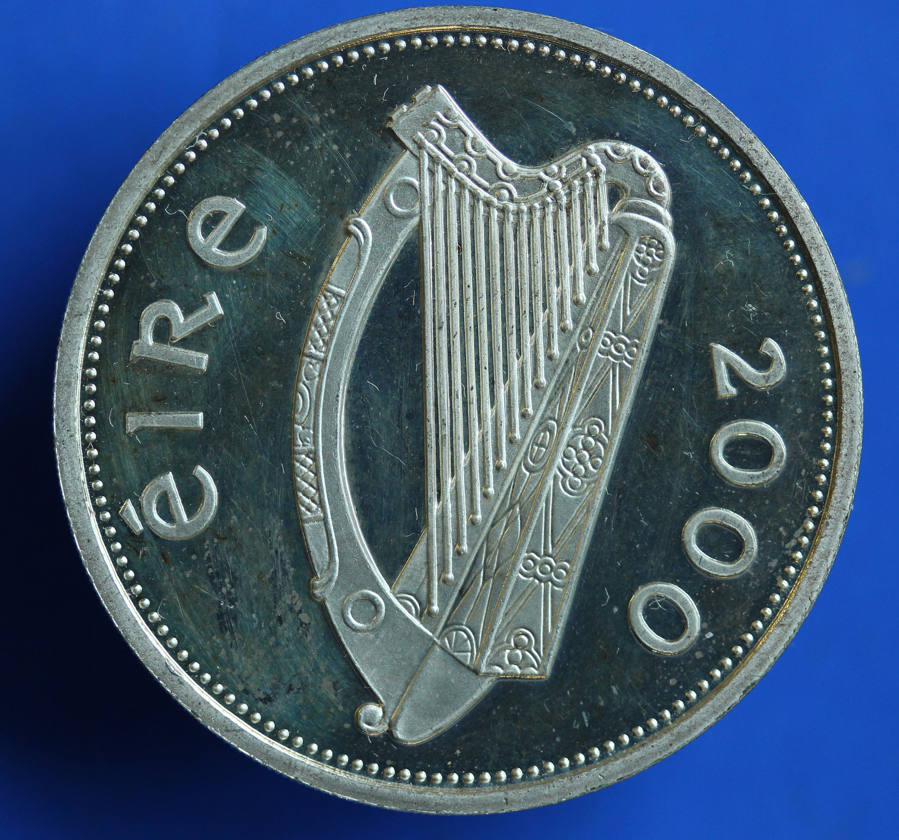 Irish Ireland EIRE 2000 Irish Millennium Silver Proof One Pound Piedfort  Coin, 20g [02/24 29618] - Etsy