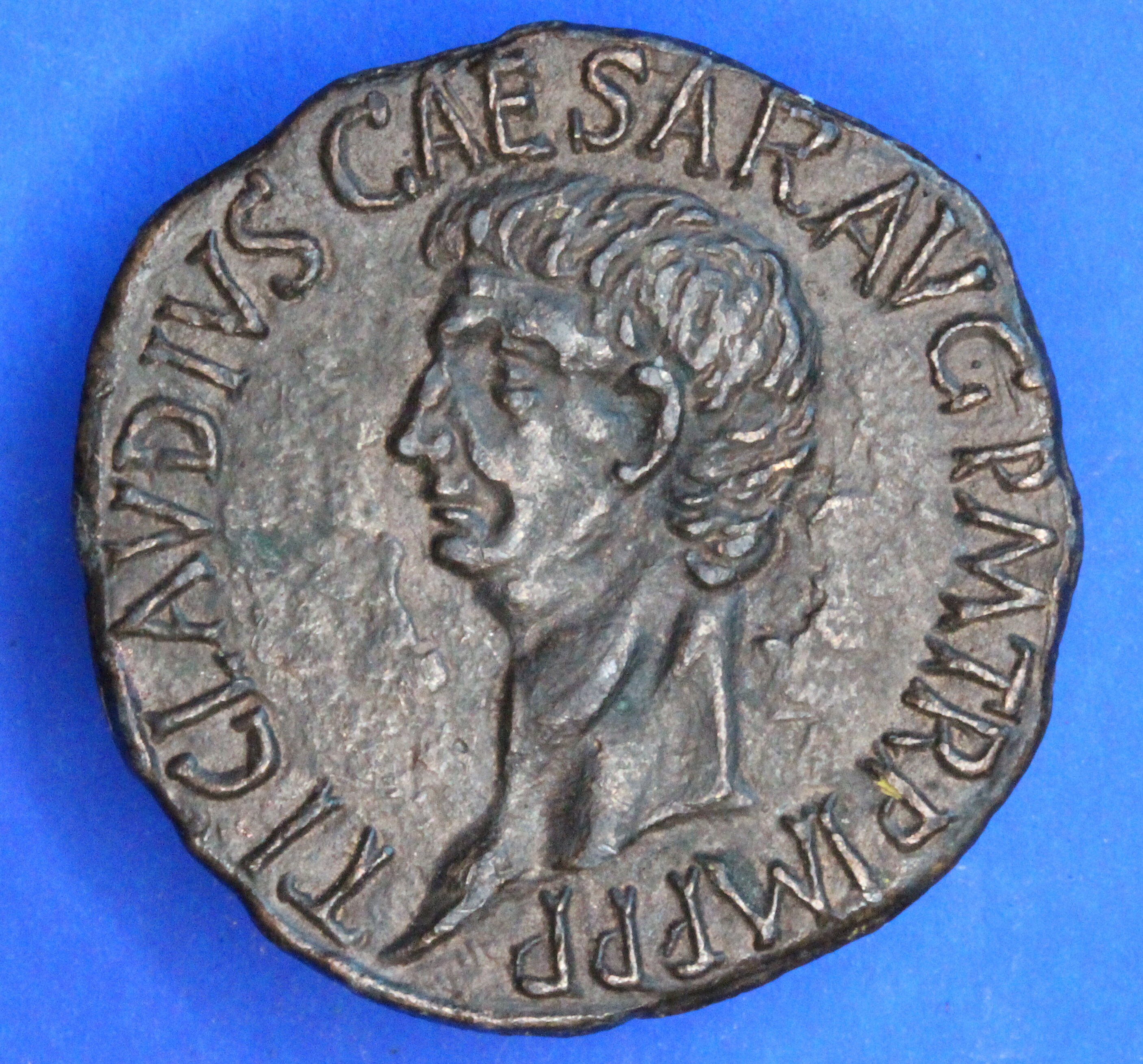 CLAUDIUS, CLAVDIO IMPERATORE 10ac 54dc Tourist Souvenir Token, 27mm [09/22  25709] - Etsy