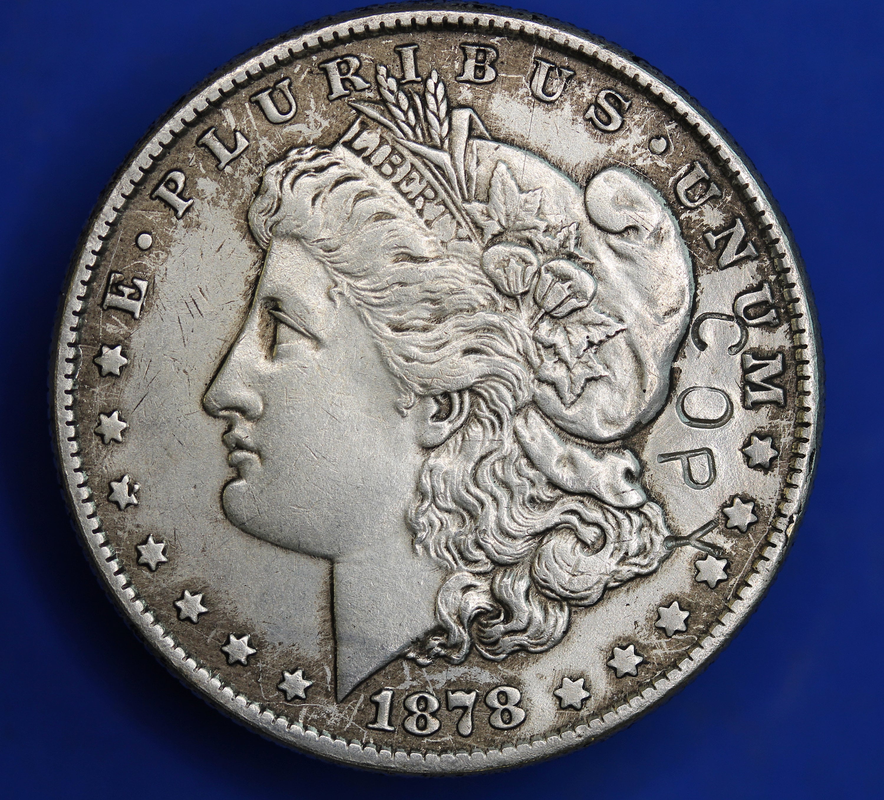 Replica Coin, 1878 United States USA Morgan Dollar, Wt 24.5g