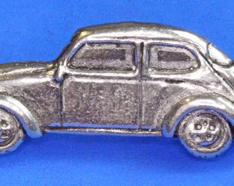 Klassisk bil Volkswagen (VW) Bubbla Nålmärke, 35 mm, levereras på en nål med spännen [PP T07]