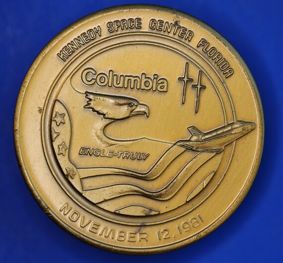 1981 Space Shuttle Columbia Coin