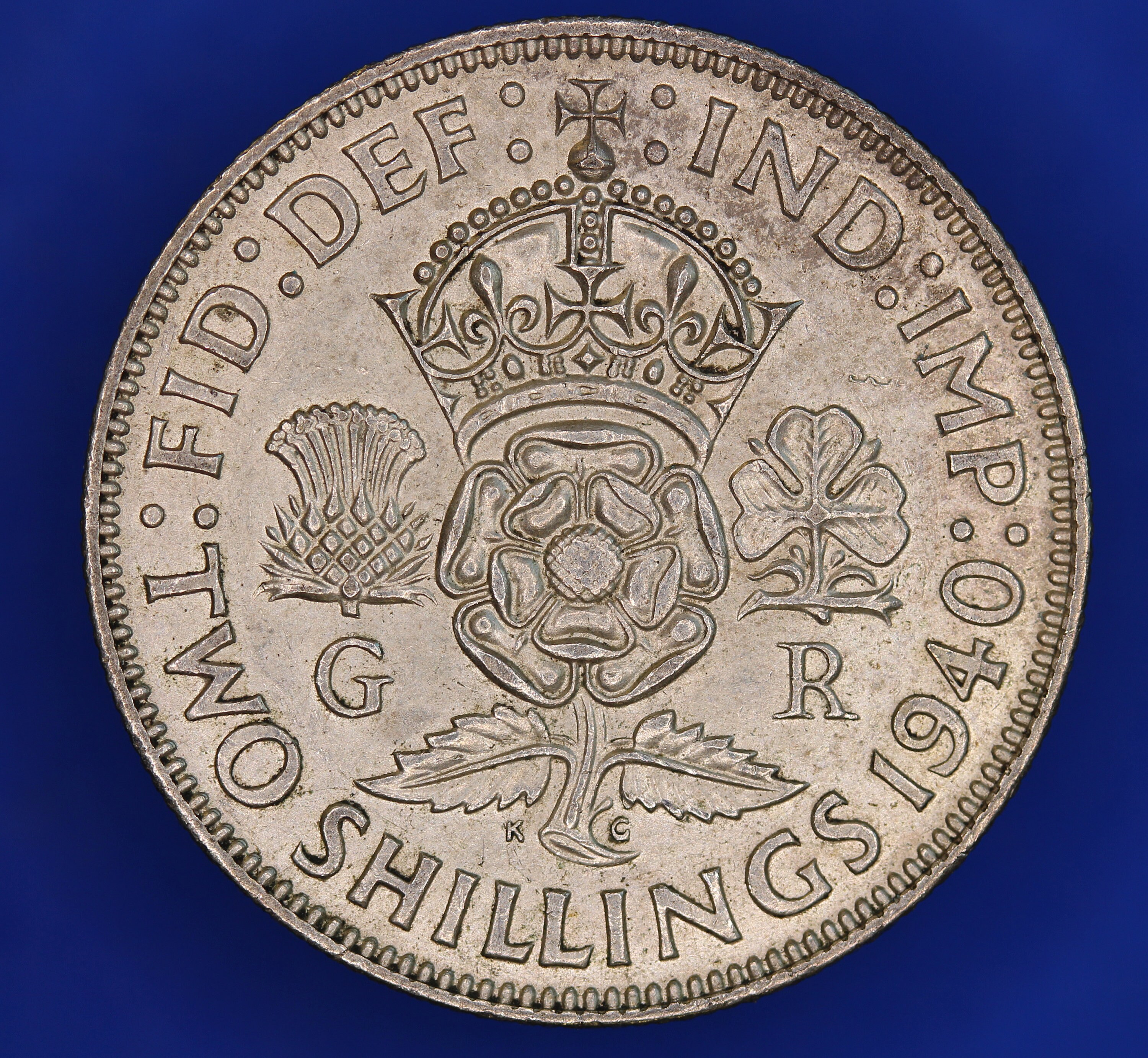 Pièce britannique authentique – 1940 George VI deux shillings, pièce en  argent 50 % [R01/24 26669] - Etsy Canada