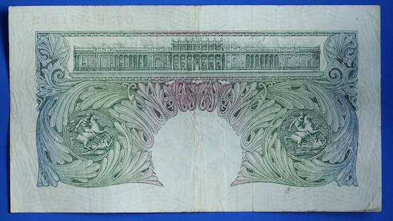 BANQUE D'ANGLETERRE, PAIRE CONSÉCUTIVE 1955-1960, O'BRIEN, £1