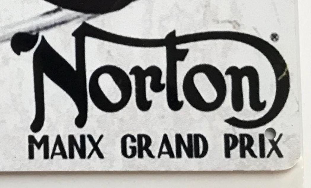 Plaque En Tôle Vintage TT Races 1967 – Île De Man, 20x30 Cm, Bords Repliés, Pré-percée, Décoration Garage Ou Intérieur Rétro