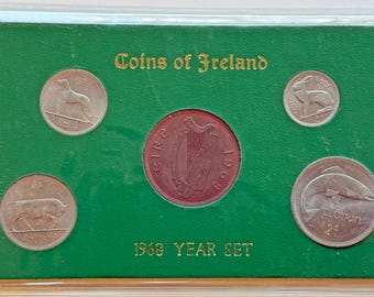 Irlands myntårsset 1968, irländska EIRE [26/10 35853]