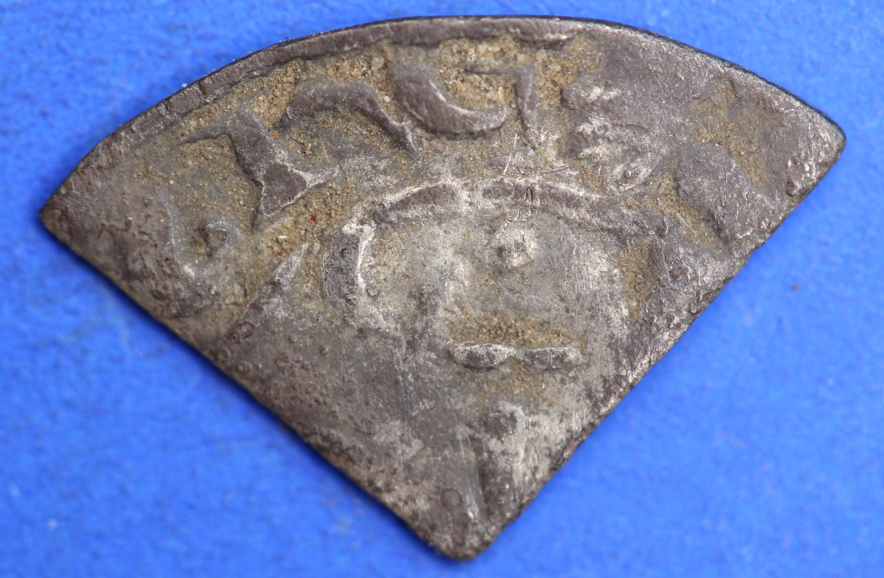 Medieval Hammered Short Cross Silver Farthing, 1/4d, 0.30g [10/25 33276 ...