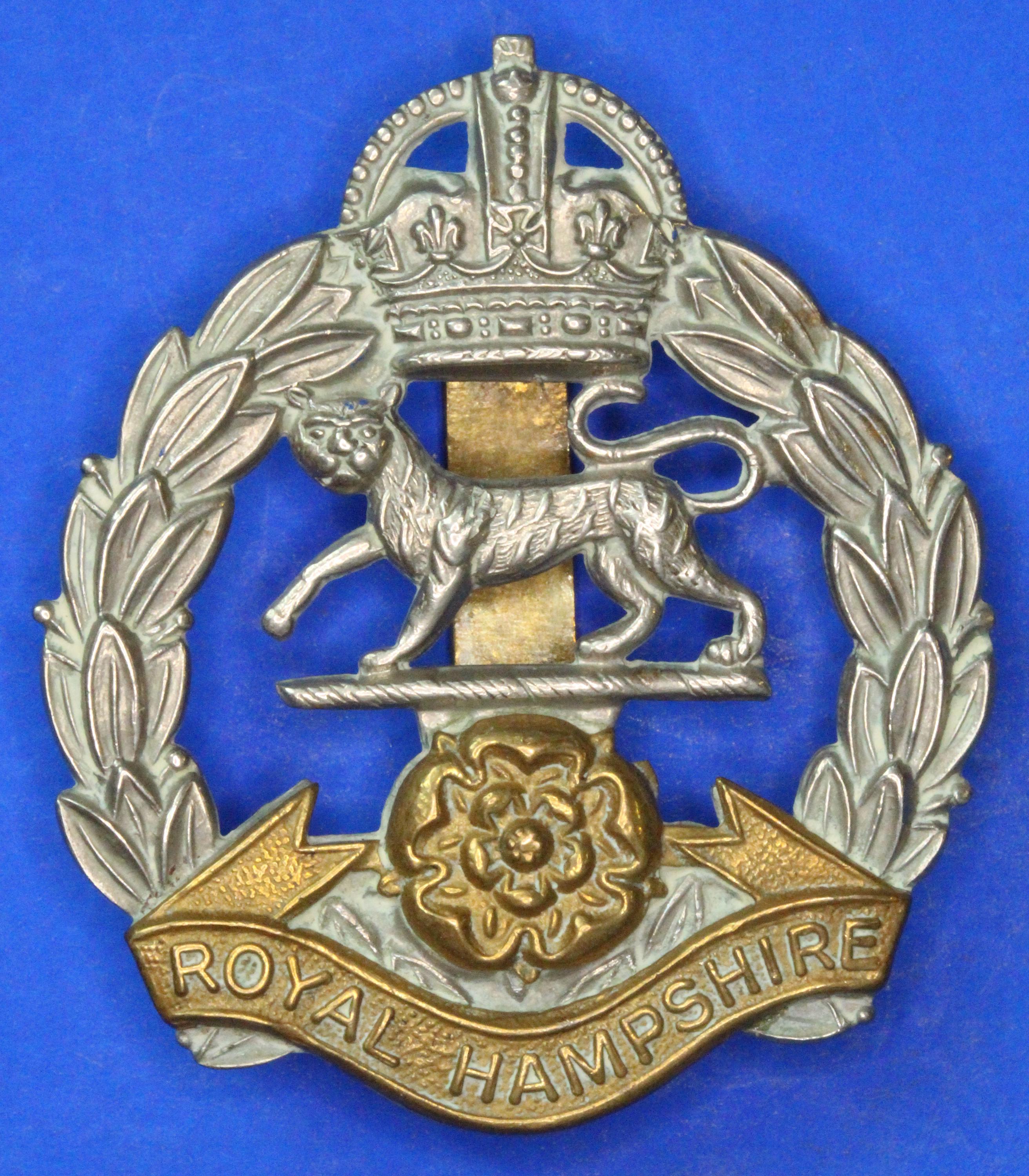 British Army Vintage World War 2 - WW2 Royal Hampshire Regiment