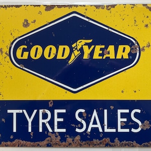 Goodyear Sign - Etsy