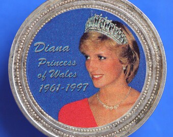 British Medal /Medallion - Diana Princess of Wales 1961-1997 medallion, St George 38mm    [R01/24 26441]