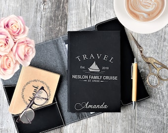 Personalized Travel Journal | Notebook | Adventure Book | Family Vacation JournalPersonalized | Valentines Day | Fathers Day